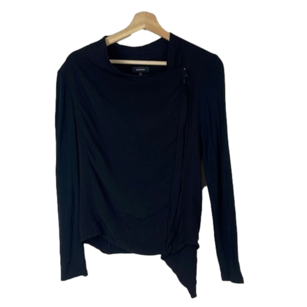 Babaton Aritzia Asymmetrical Waterfall Zip Jacket Size Small